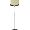 Floor Lamps-Kirkland's Home Black Metal Tri-Arm Floor Lamp Tan