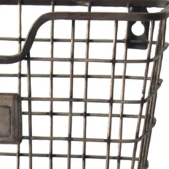 Wall Storage-Kirkland's Home Black Metal Wire Mail Wall Pocket