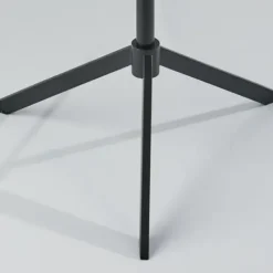 Floor Lamps-Kirkland's Home Black Modern Tripod Metal Floor Lamp White