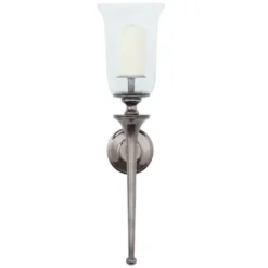 Sconces-Kirkland's Home Black Nickel Bell Sconce