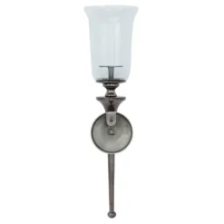 Sconces-Kirkland's Home Black Nickel Bell Sconce