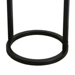 Table Lamps-Kirkland's Home Black Rectangle Hanging Shade Table Lamp White