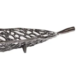 Fireplace Accessories-Kirkland's Home Black Scroll And Medallion Metal Fireplace Screen