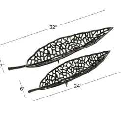 Fireplace Accessories-Kirkland's Home Black Scroll And Medallion Metal Fireplace Screen
