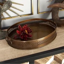 Fireplace Accessories-Kirkland's Home Black Scroll Work Metal Fireplace Screen