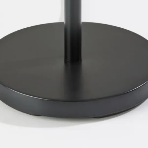 Floor Lamps-Kirkland's Home Black Slim Hourglass Floor Lamp Black/Gray