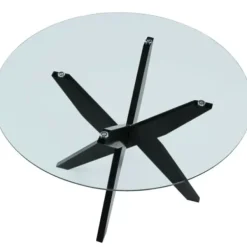 Dining Tables-Kirkland's Home Black Wood Table And Gray Chair 5-Pc. Dining Set