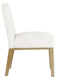 Dining Chairs-Kirkland's Home Blair Stain Proof Dining Chair White