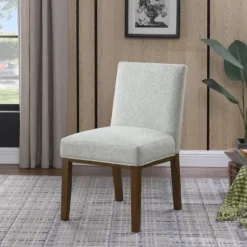 Dining Chairs-Kirkland's Home Blair Woven Dining Chair Gray