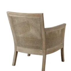 Accent Chairs-Kirkland's Home Blake Cane Back Accent Chair Tan