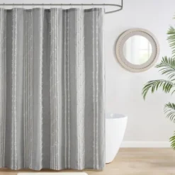 Outdoor Rugs-Kirkland's Home Blake Gray Cube Indoor/Outdoor Area Rug, 7X9 Gray/White