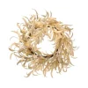 Wreaths-Kirkland's Home Bleached Long Leaf Eucalyptus Wreath Ivory
