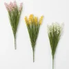 Stems & Bouquets-Kirkland's Home Blooming Floral Grass Bundles, Set Of 3 Pink/White/Yellow/Green
