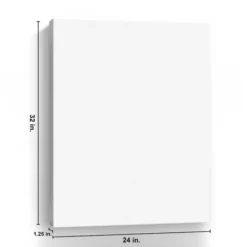 Canvas Art-Kirkland's Home Blossoming Giclee Canvas Art Prints, Set Of 2 Gray/White