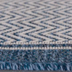Outdoor Rugs-Kirkland's Home Blue Cabana Stripe Indoor/Outdoor Area Rug, 7X9 Blue/Ivory