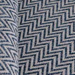 Outdoor Rugs-Kirkland's Home Blue Cabana Stripe Indoor/Outdoor Area Rug, 7X9 Blue/Ivory