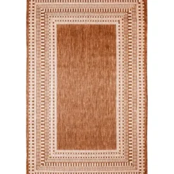 Outdoor Rugs-Kirkland's Home Blue Elletta Indoor/Outdoor Area Rug, 2X7 Gray