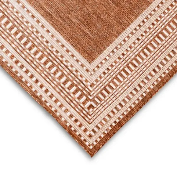 Outdoor Rugs-Kirkland's Home Blue Elletta Indoor/Outdoor Area Rug, 2X7 Gray