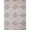 Outdoor Rugs-Kirkland's Home Blue Malibu Woven Diamond Outdoor Area Rug, 7X9 Blue/Ivory