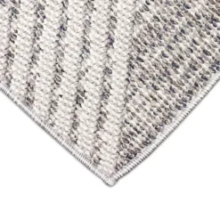 Outdoor Rugs-Kirkland's Home Blue Malibu Woven Diamond Outdoor Area Rug, 7X9 Blue/Ivory