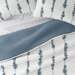 Quilts-Kirkland's Home Blue Shibori Reversible 2-Pc. Twin Quilt Set Blue/White