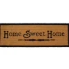 Doormats-Kirkland's Home Blue Striped Hello Doormat Blue/Tan/Black