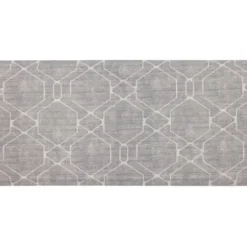 Kitchen & Floor Mats-Kirkland's Home Blue Welcome To The Kitchen Floor Mat, 24X60 Blue/Ivory