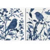 Canvas Art-Kirkland's Home Bluebird Silhouette Canvas Art Prints, Set Of 2 Blue/White