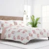 Quilts-Kirkland's Home Blush Patchwork Reversible 3-Pc. King Quilt Set Pink/White/Gray