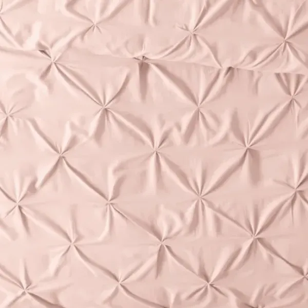 Duvets-Kirkland's Home Blush Pinched 2-Pc. Twin Duvet Cover Set Pink