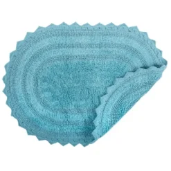 Bathroom Rugs-Kirkland's Home Blush Reversible Cotton Bath Mat, 34 In. Pink