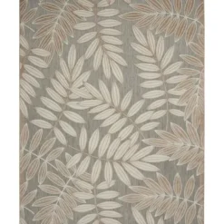 Outdoor Rugs-Kirkland's Home Boho Ikat Indoor/Outdoor Area Rug, 5X7 Blue