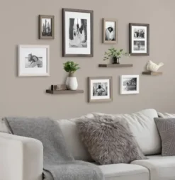 Gallery Wall Frames-Kirkland's Home Bordeaux 10-Pc. Gallery Wall Frame And Shelf Set