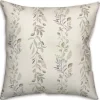 Pillows-Kirkland's Home Botanical Vines Pillow White