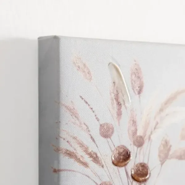 Canvas Art-Kirkland's Home Botanicals In Blue Vases Canvas Prints, Set Of 2 Blue/Gray/White