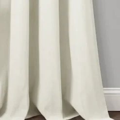 Curtains & Drapes-Kirkland's Home Box Pleated Single Curtain Panel, 84 In. Gray