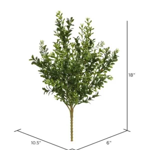 Stems & Bouquets-Kirkland's Home Boxwood Bush Stems, Set Of 3 Green