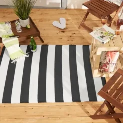 Outdoor Rugs-Kirkland's Home Braided Leah Indoor/Outdoor Area Rug, 3X5 Ivory