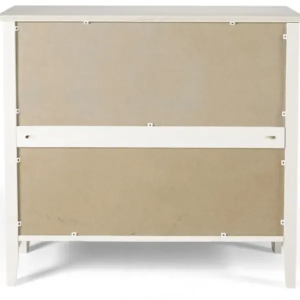 Bookshelves-Kirkland's Home Brazilian Pine Wood Short Bookshelf White