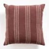 Pillows-Kirkland's Home Brick Providence Stripe Pillow Red
