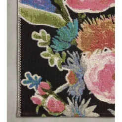 Outdoor Rugs-Kirkland's Home Bright Coral Diamond Outdoor Area Rug, 6X9 Orange