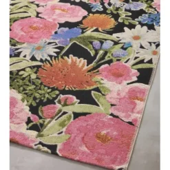 Outdoor Rugs-Kirkland's Home Bright Coral Diamond Outdoor Area Rug, 6X9 Orange