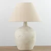 Table Lamps-Kirkland's Home Bronson Cream Painted Table Lamp Tan