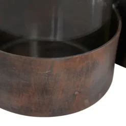 Candle Holders-Kirkland's Home Bronze Iron Runner Brown