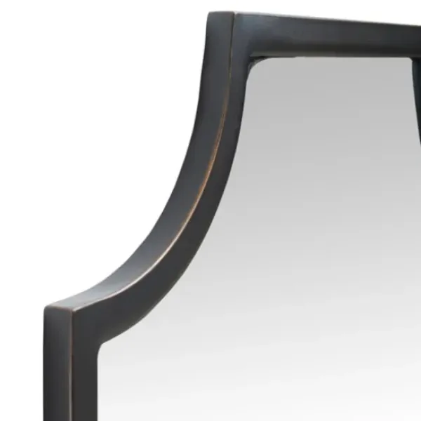 Decorative Mirrors-Kirkland's Home Bronze Metal Abigail Mirror Brown