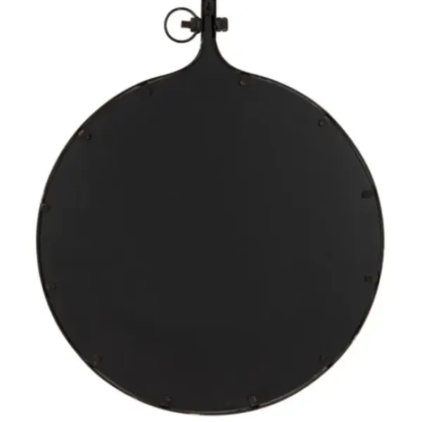 Decorative Mirrors-Kirkland's Home Bronze Metal Yitro Wall Mirror Brown