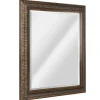 Framed Mirrors-Kirkland's Home Bronze Ornate Beveled Framed Wall Mirror