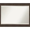 Decorative Mirrors-Kirkland's Home Bronze Panel Frame Beveled Mirror