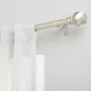 Curtain Rods & Hardware-Kirkland's Home Bronze Stacked Cylinder Curtain Rod, 120 In.