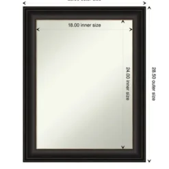 Framed Mirrors-Kirkland's Home Bronze Trio Oil Rubbed Decorative Framed Mirror
